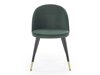 Καρέκλα Houston 560 (Σκούρο πράσινο + Μαύρο)