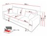 Καναπές κρεβάτι Memphis 108 (Itaka 27)