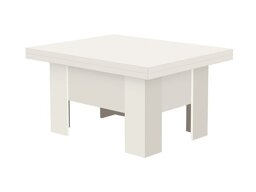 Πολυμορφικό τραπέζι σαλονιού Stanton 102 (Άσπρο)