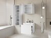 Fürdőszoba garnitúra Sarasota 170 (Wotan tölgy + Fehér)