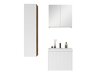 Badezimmer-Set Sarasota 170 (Wotan eichenholzoptik + Weiß)