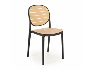 Καρέκλα Houston 1670 (Ανοιχτό καφέ + Μαύρο)