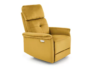 Krēsls reglainer Houston 1543 (Dzeltens)