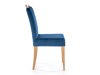 Καρέκλα Houston 1055 (Σκούρο μπλε + Δρυς)