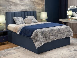 Κρεβάτι Houston 1688 (Σκούρο μπλε)