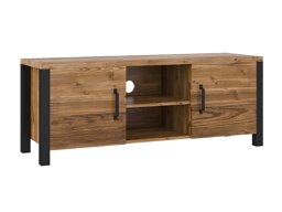 Tv galds Austin N132 (Tumšā egle + Matēts melns)