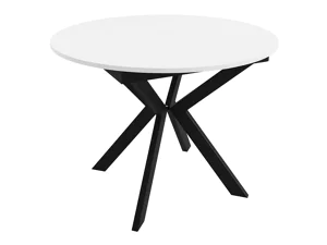 Τραπέζι Oswego 112 (Μαύρο + Άσπρο)