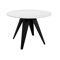 Tafel Oswego 114 (Zwart + Wit)