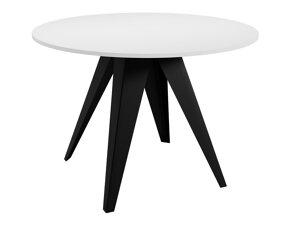 Τραπέζι Oswego 114 (Μαύρο + Άσπρο)