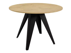 Asztal Oswego 114 (Fekete + Lándzsa tölgy)