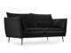 Sofa Beckley E102 (Riviera 100 Schwarz)