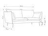 Sofa Beckley E103 (Riviera 100)