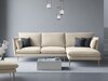 Ecksofa Beckley E105 (Riviera 21 Gold Rechts)