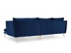 Ecksofa Beckley E105 (Riviera 81 Gold Rechts)