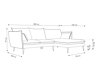 Ecksofa Beckley E105 (Riviera 81)