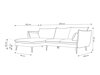 Ecksofa Beckley E105 (Riviera 91)