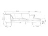 Ecksofa Beckley E105 (Riviera 38)