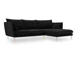 Ecksofa Beckley E105 (Riviera 100 Gold Rechts)