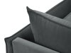 Ecksofa Beckley E105 (Riviera 95 Schwarz Links)