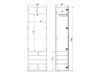 Kleiderschrank Sacramento BA110 (Weiss)