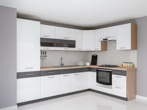 Conjunto de cocina modular Mode White 130