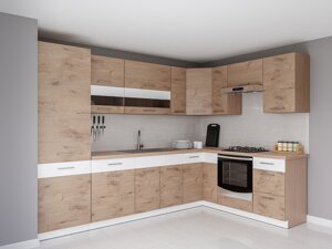 Conjunto de cocina modular Mode Beech 130