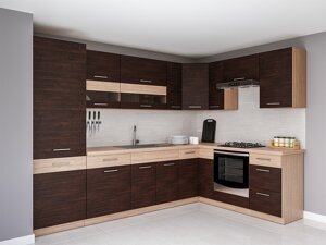 Conjunto de cocina modular Mode Dark 129