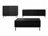 Conjunto de salón Comfivo T106 (Negro)