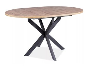 Asztal Detroit 115 (Artisan tölgy + Fekete)
