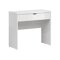 Mesa de oficina Boston CE121 (Blanco brillante + Blanco)