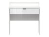 Mesa de oficina Boston CE120 (Blanco brillante + Blanco)