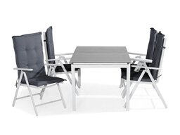 Tisch und Stühle Comfort Garden 1481 (Grau)