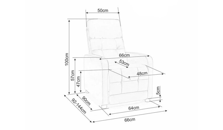 Krēsls reglainer 548167