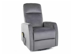 Fotelj s počivalnikom Detroit 211 (Siva)