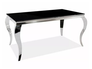 Asztal Detroit 323 (Fekete + Ezüst)