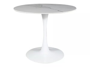 Asztal Detroit 378 (Fehér márvány + Fehér)
