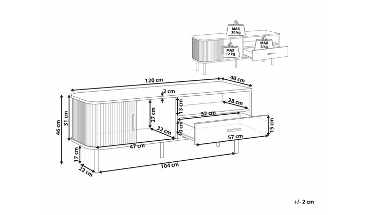 TV galds 548908