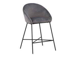 Барный стул Dallas 3175 (Тёмно-серый + Чёрный)