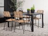 Conjunto de mesa y sillas Dallas 4419