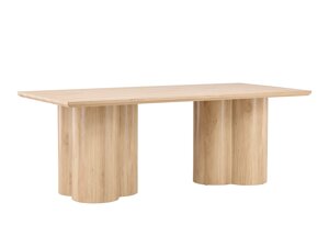 Τραπέζι Dallas 4447 (Ανοιχτό χρώμα ξύλου)