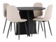 Set sala da pranzo Dallas 4454 (Beige)