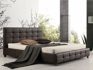 Κρεβάτι Mesa 325 (Σκούρο καφέ)