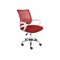 Καρέκλα γραφείου Berwyn 2060 (Άσπρο + Κόκκινο)