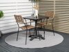 Set balcone Dallas 2221 (Nero + Nocciola)