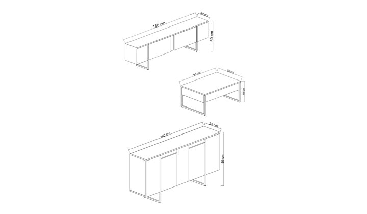 Viesistabas komplekts 531604