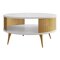 Salontafel Oswego 119 (Gouden + Wit)