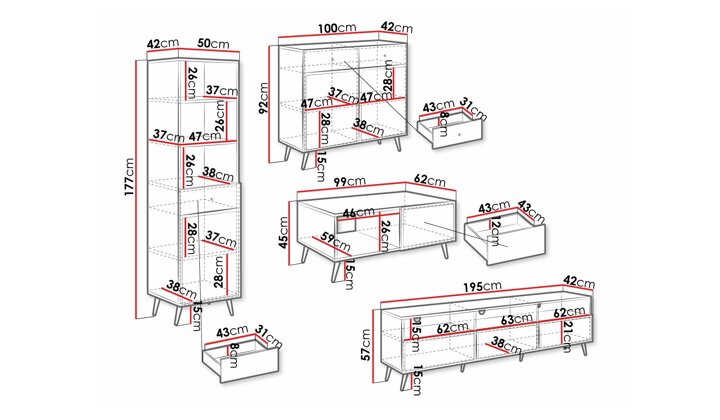 Viesistabas komplekts 512203