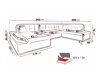 Ecksofa Comfivo 173 (Baloo 2074)