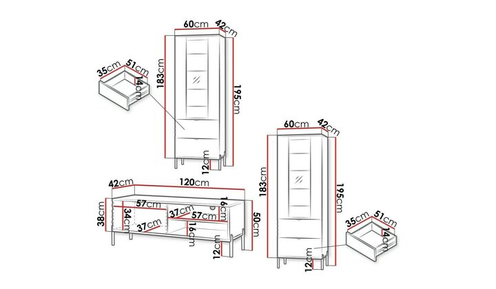 Viesistabas komplekts 547052