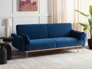 Καναπές κρεβάτι Berwyn 750 (Μπλε)